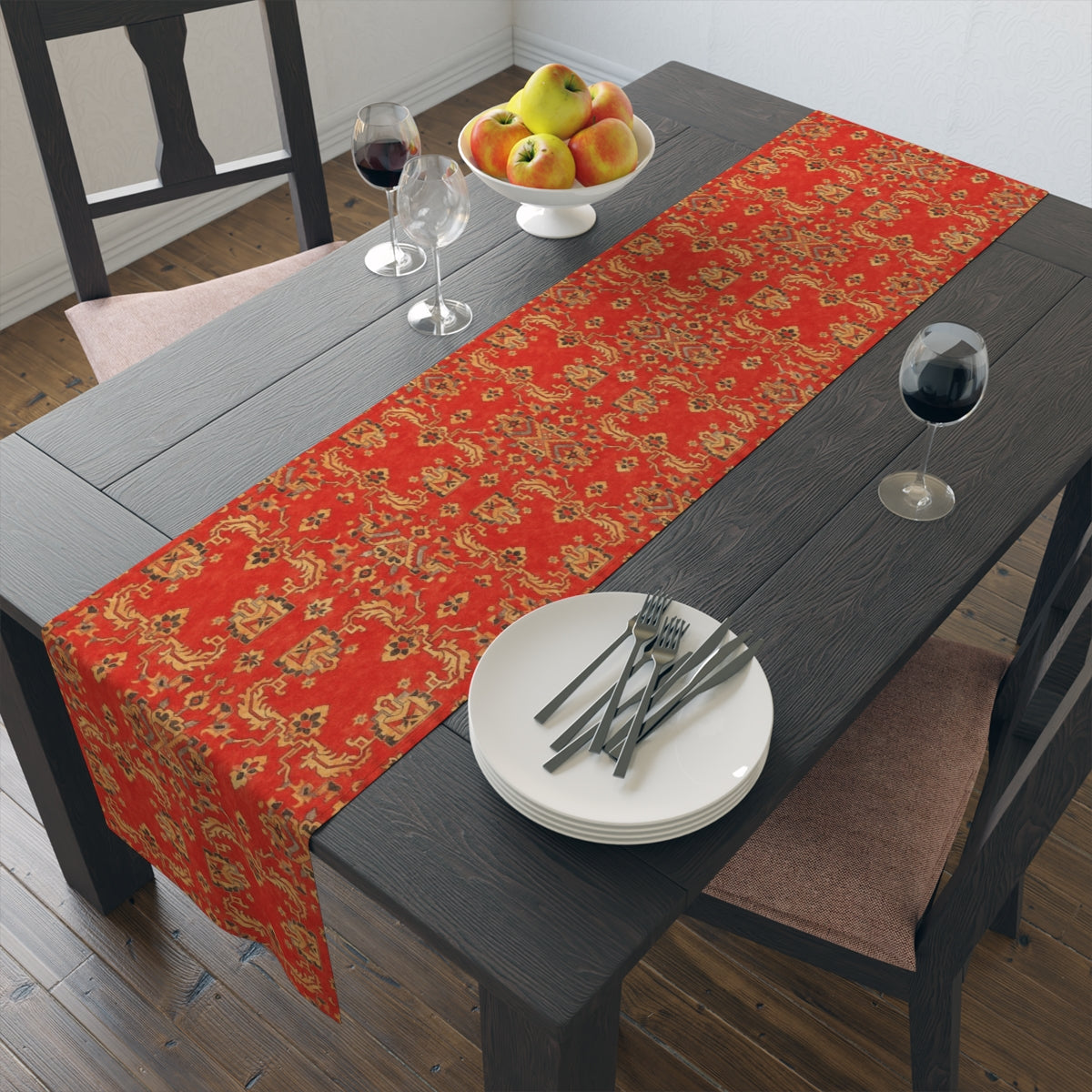 Elegant Bohemian Table Runner | Perfect for Dining Decor, Home Styling, Events, Fall Gatherings, Boho Decor