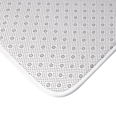 Elegant Floral Bath Mat for Spa Vibe, Soft Non-Slip Bathroom Decor, Gift for Home, Mother's Day, Housewarming, Relaxation Essentials