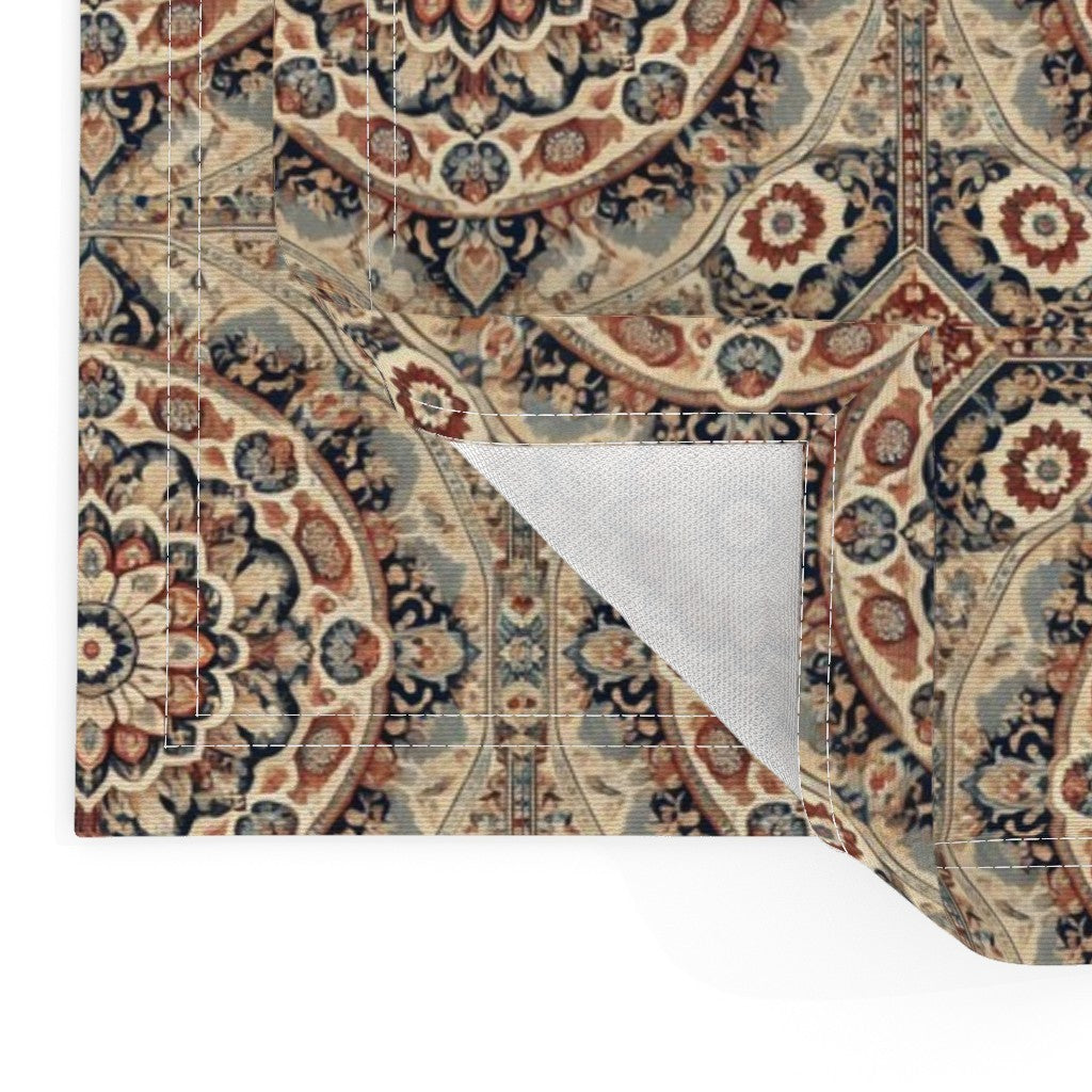 Placemat in Traditional Persian Carpet Design