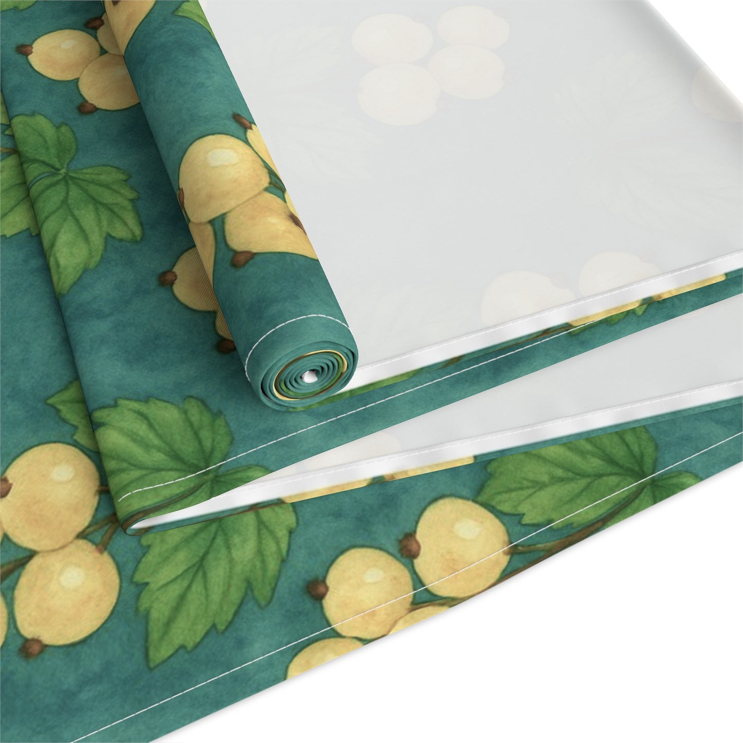 Vibrant Floral Table Runner, Cotton & Poly Decor, Spring Table Setting, Kitchen Home Decor, Wedding Hostess Gift, Summer Crafts