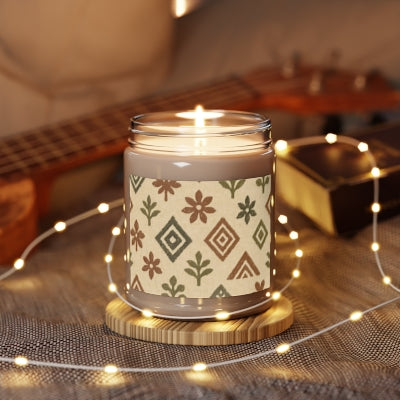 Natural Floral Scented Candle - Eco-Friendly, Aromatherapy Gift, Home Decor, Relaxation, Self-Care, Candle Lovers