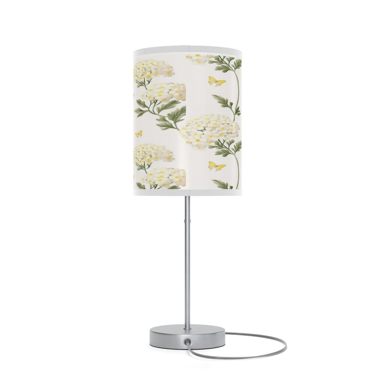 Floral Table Lamp, Elegant Lighting, Bedroom Decor, Home Accessories, Butterfly Design, Unique Gift for Her