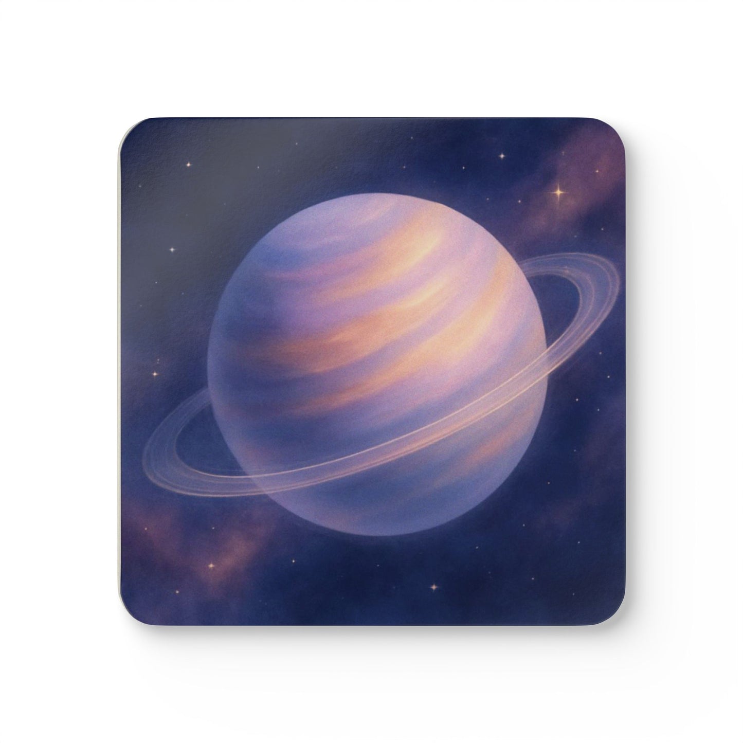 Celestial Coaster Set - Planet-Themed Cork Coasters, Home Decor, Planetary Gift, Astronomy Lover, Kitchen Accessory