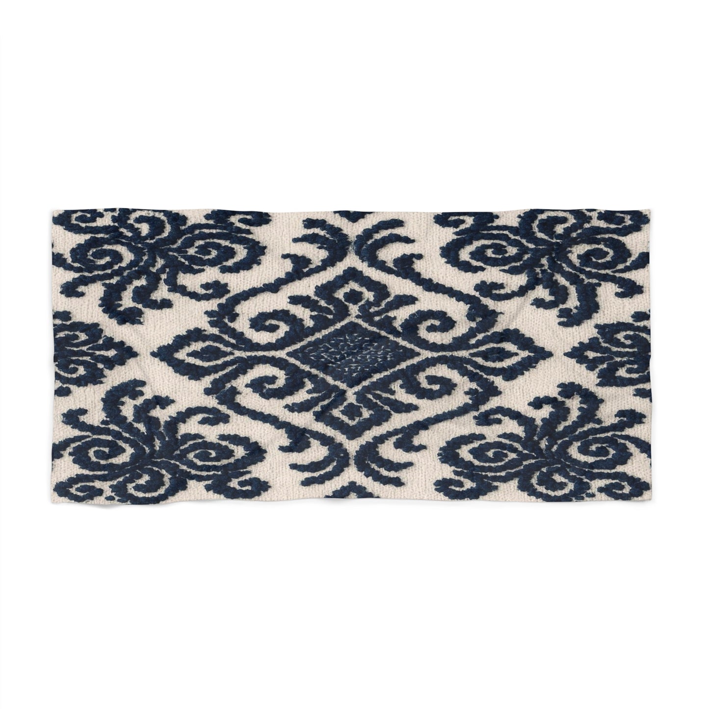 Elegant Nautical Beach Towel | Ideal for Summer, Pool Parties, Picnics, or Gifts | Coastal Home Decor, Beach Essentials