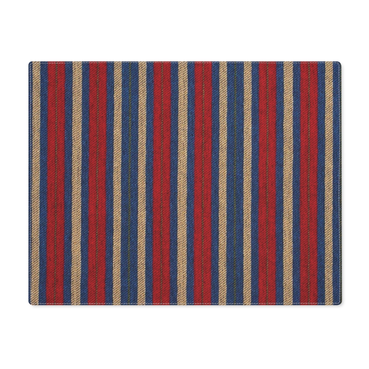Vibrant Striped Placemat, Table Decor, Dining Table Runner, Kitchen Accessory, Picnic Essential, Holiday Table Setting