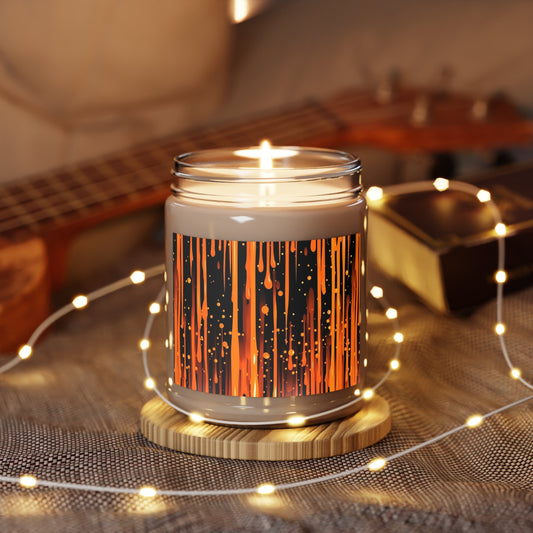 Scented Candles with Lava Design, Cozy Home Decor, Relaxation Gift, Aromatherapy Essentials, Birthday Present, Celebration Candles