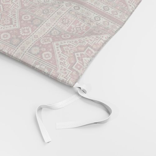Red & Cream Persian Rug Pattern