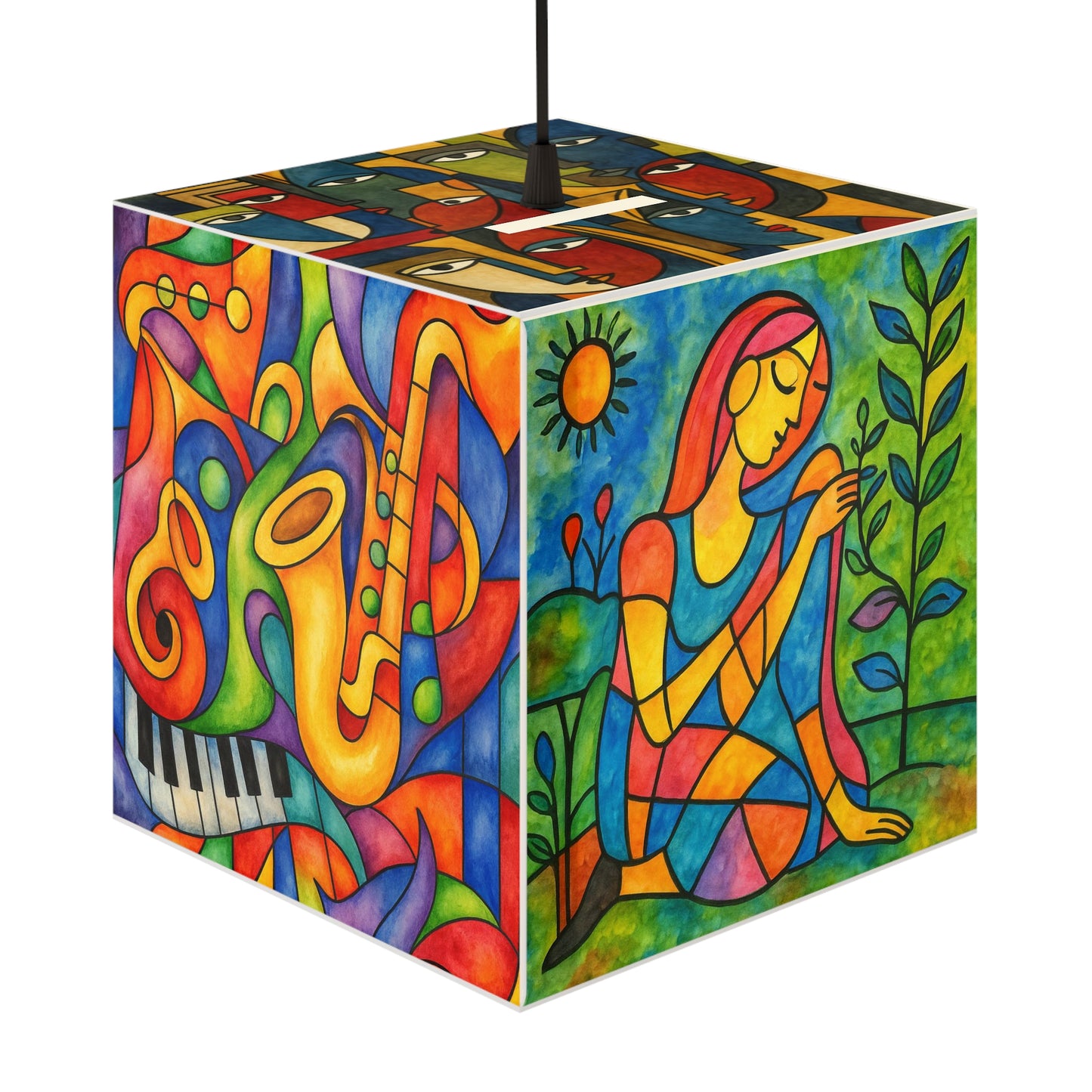 Light Cube Lamp