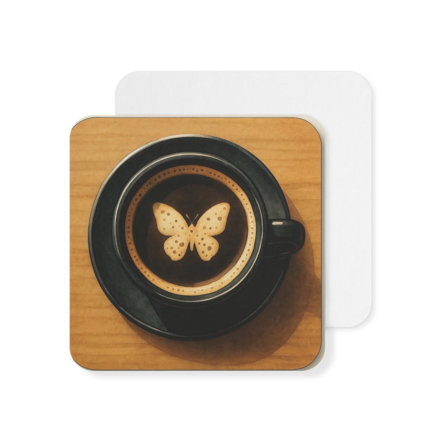 Butterfly Coffee Coasters Set of 50 or 100, Decorative Drink Coasters, Home & Kitchen, Gifts for Coffee Lovers, Butterfly Theme Decor