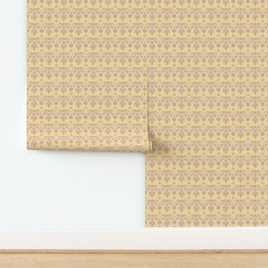 Vintage Lavender Garden – Soft Floral Repeat Pattern for Fabric & Wallpaper