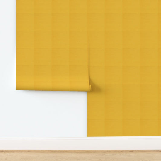 Golden Mustard Linen Texture – Solid Fabric Look