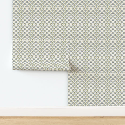 Minimalist Olive Leaf – Hand-Drawn Neutral Botanical Pattern