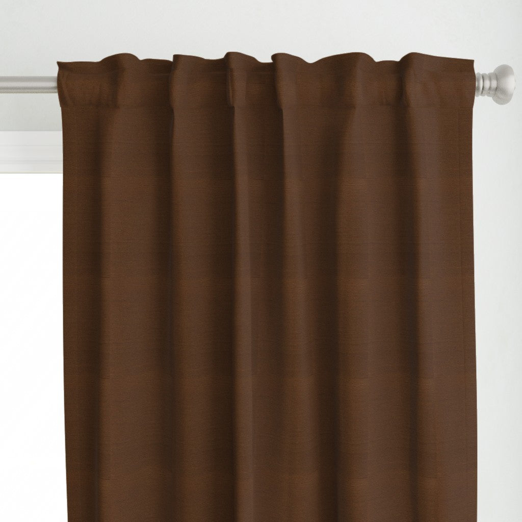 Curtain in Textured fabric -Brown