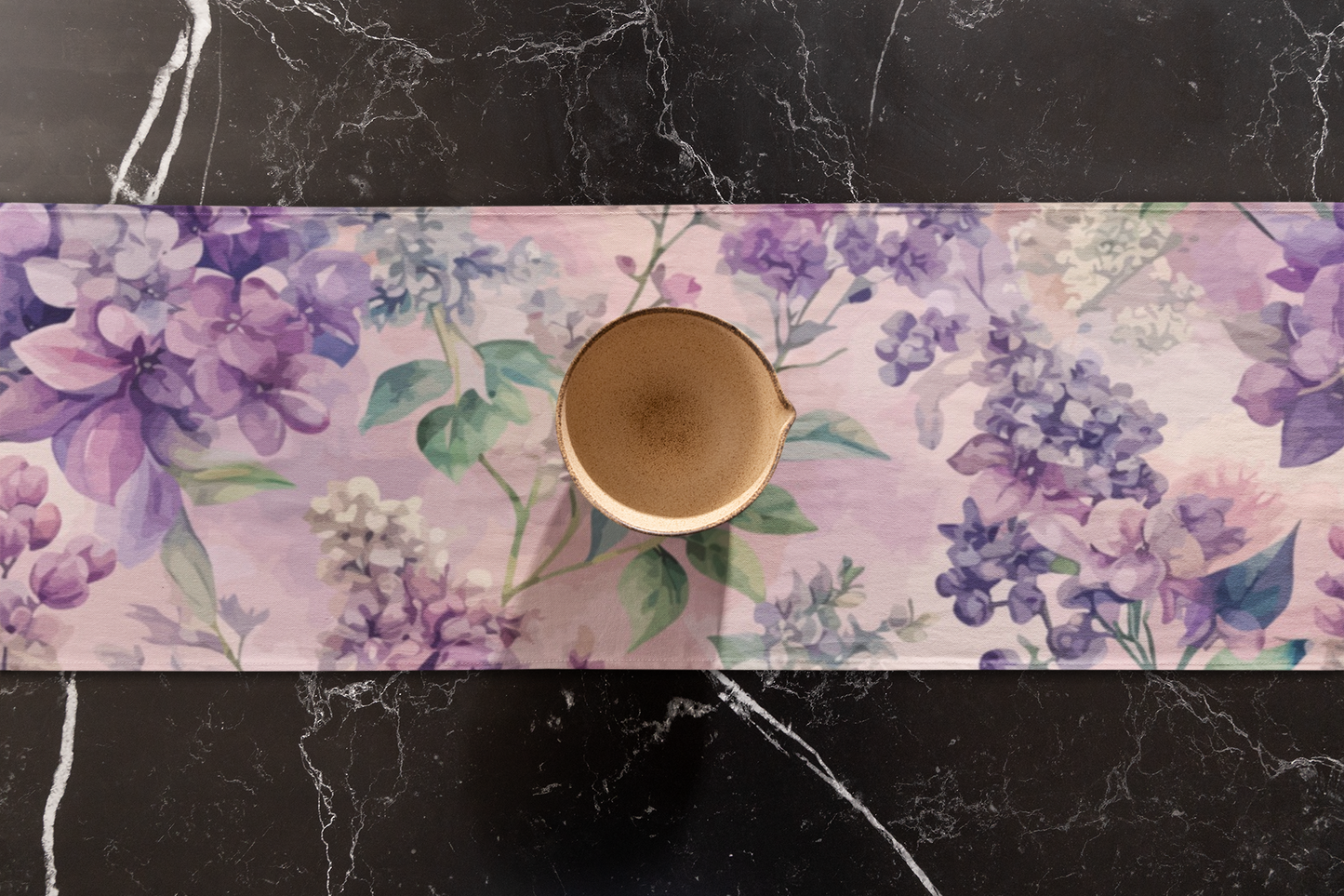 Floral Table Runner, Elegant Dining Decor, Kitchen Table Decoration, Home Decor, Spring Table Accessory