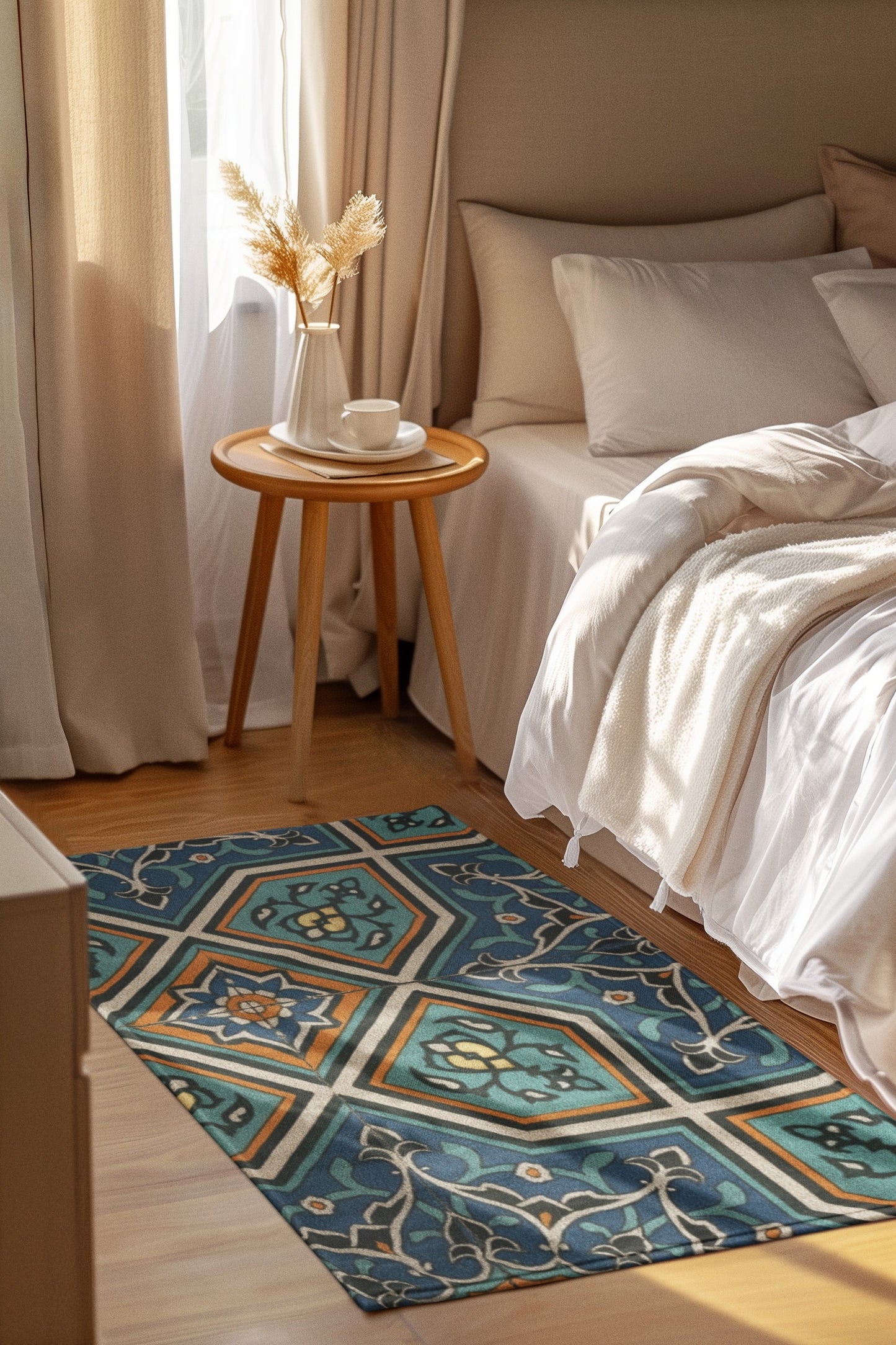 Stylish Outdoor Rug for Patios, Porch, and Garden | Boho Decor, Weather-Resistant, Festival Ready, Comfortable