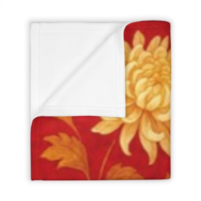 Vibrant Floral Throw Blanket, Cozy Home Decor, Couch Accessory, Gift for Her, Fall Aesthetic, Warm Soft Blanket
