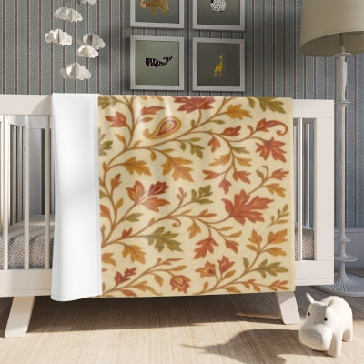 Autumn Floral Throw Blanket, Cozy Fall Décor, Perfect for Home, Thanksgiving Gift, Warm and Soft Sofa/Winter Snuggle
