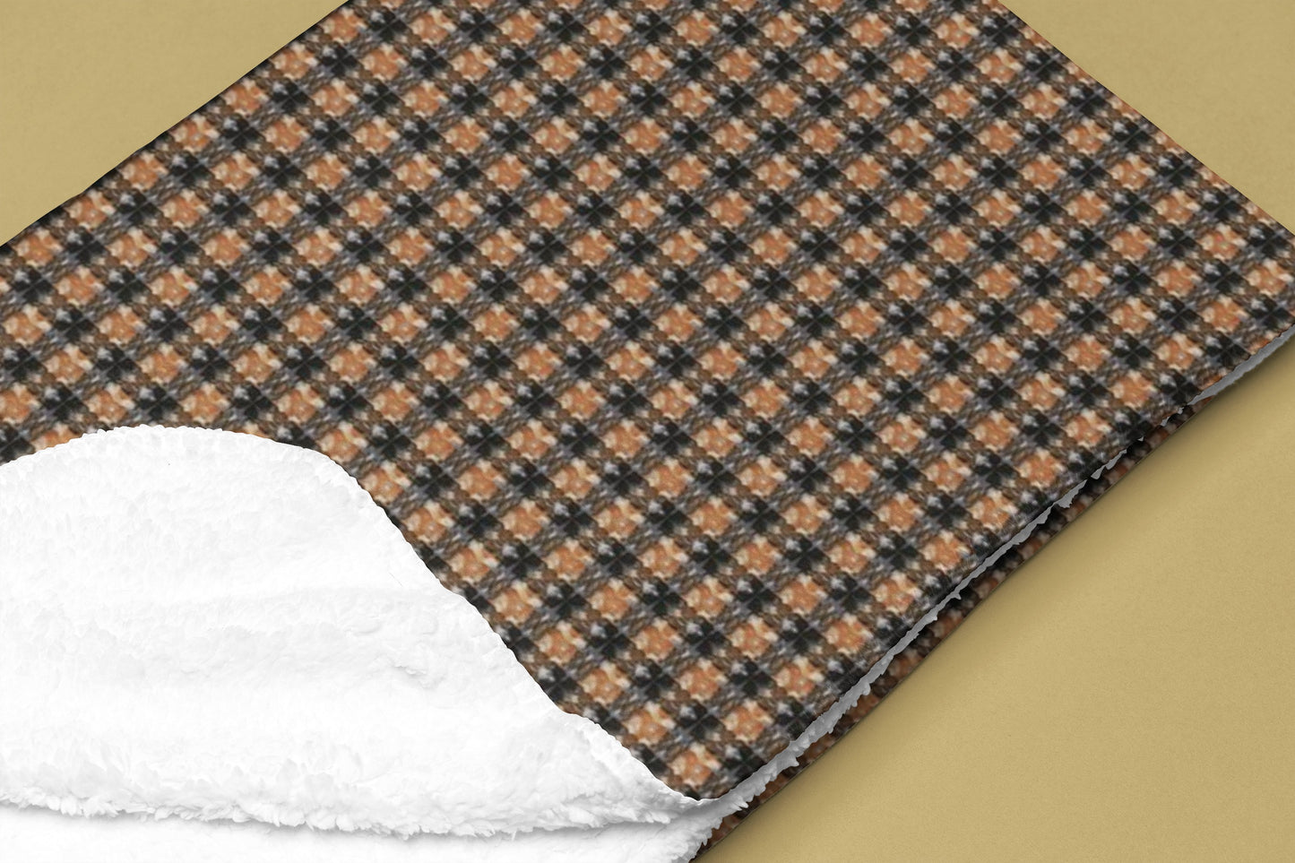 Cozy Plaid Throw Blanket, Warm Comfort Gift, Home Decor, Autumn Vibes, Personalized Blanket, Perfect for Snuggling