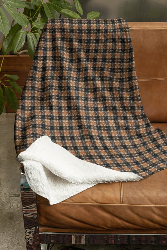 Cozy Plaid Throw Blanket, Warm Comfort Gift, Home Decor, Autumn Vibes, Personalized Blanket, Perfect for Snuggling