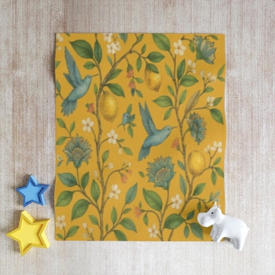 Charming Floral Throw Blanket, Cozy Decor, Spring Home Accent, Gift for Him/Her, Perfect for Relaxation, Living Room or Bed