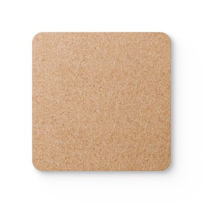 Stylish Corkwood Coaster Set - Modern Home Decor, Unique Gift for Housewarming, Drink Coasters, Tabletop Accessories, Geometric Patterns