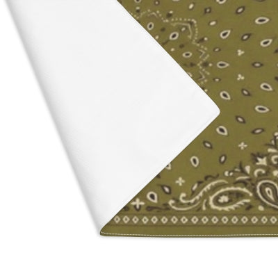 Elegant Bandana Print Placemat, Table Decor, Kitchen Accessory, Bohemian Style, Rustic Home, Dining Table Mat