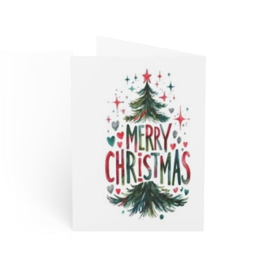 Merry Christmas Greeting Cards, Holiday Cards Set, Festive Card Collection, Eco-Friendly Christmas Greetings, Seasonal Card Pack
