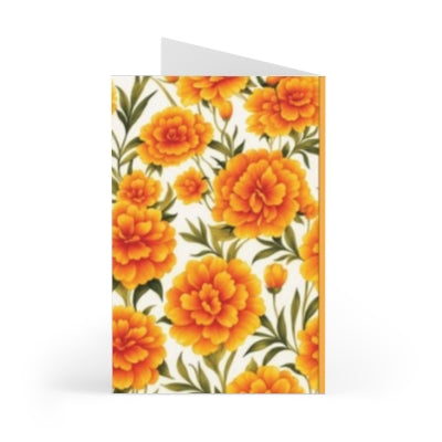 Floral Greeting Cards Set - 7 Pack, Birthday Cards, Thank You Cards, Blank Cards, Holiday Cards, All Occasion Stationery