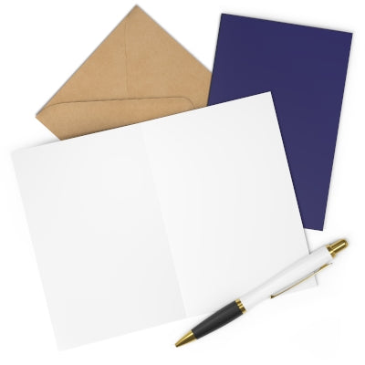 Jewish Holiday Greeting Cards Set | 7 Cards for Celebrations, Rosh Hashanah, Hanukkah, Bar Mitzvah, Religious Events