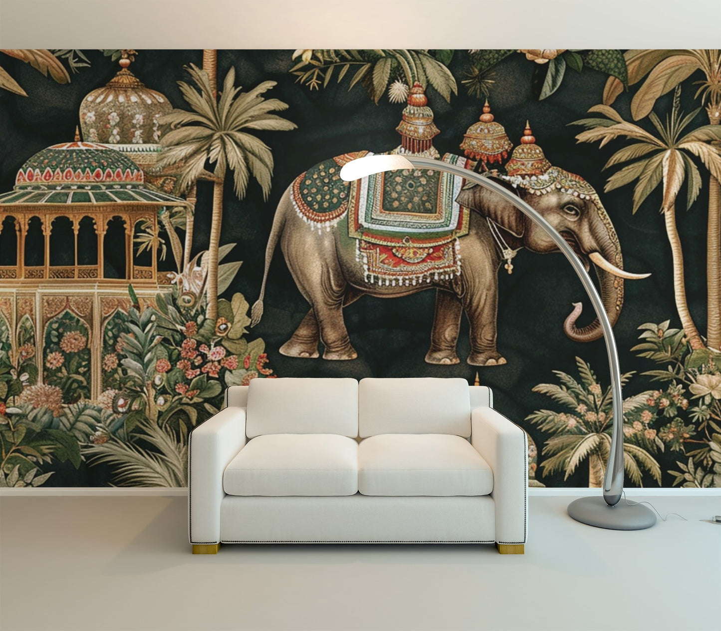 Exotic Elephant Art Print, Home Décor, Unique Wall Decoration, Gift for Animal Lovers, Bohemian Art, Elephant Lover's Gift