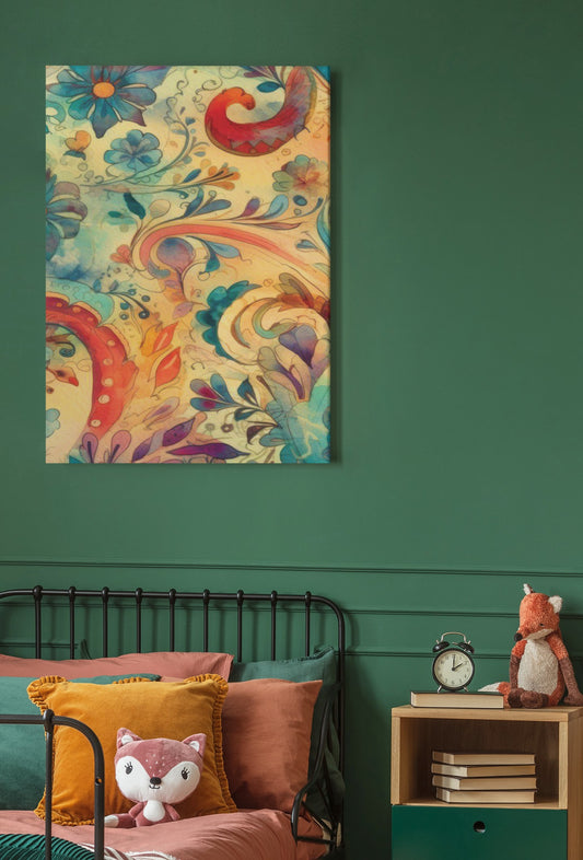 Vibrant Art Prints in Elegant Matte Frames | Decorative Wall Art, Home Décor, Gift for Art Lovers, Colorful Artwork, Unique Present