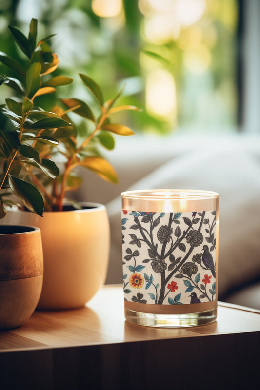 Floral Scented Candle