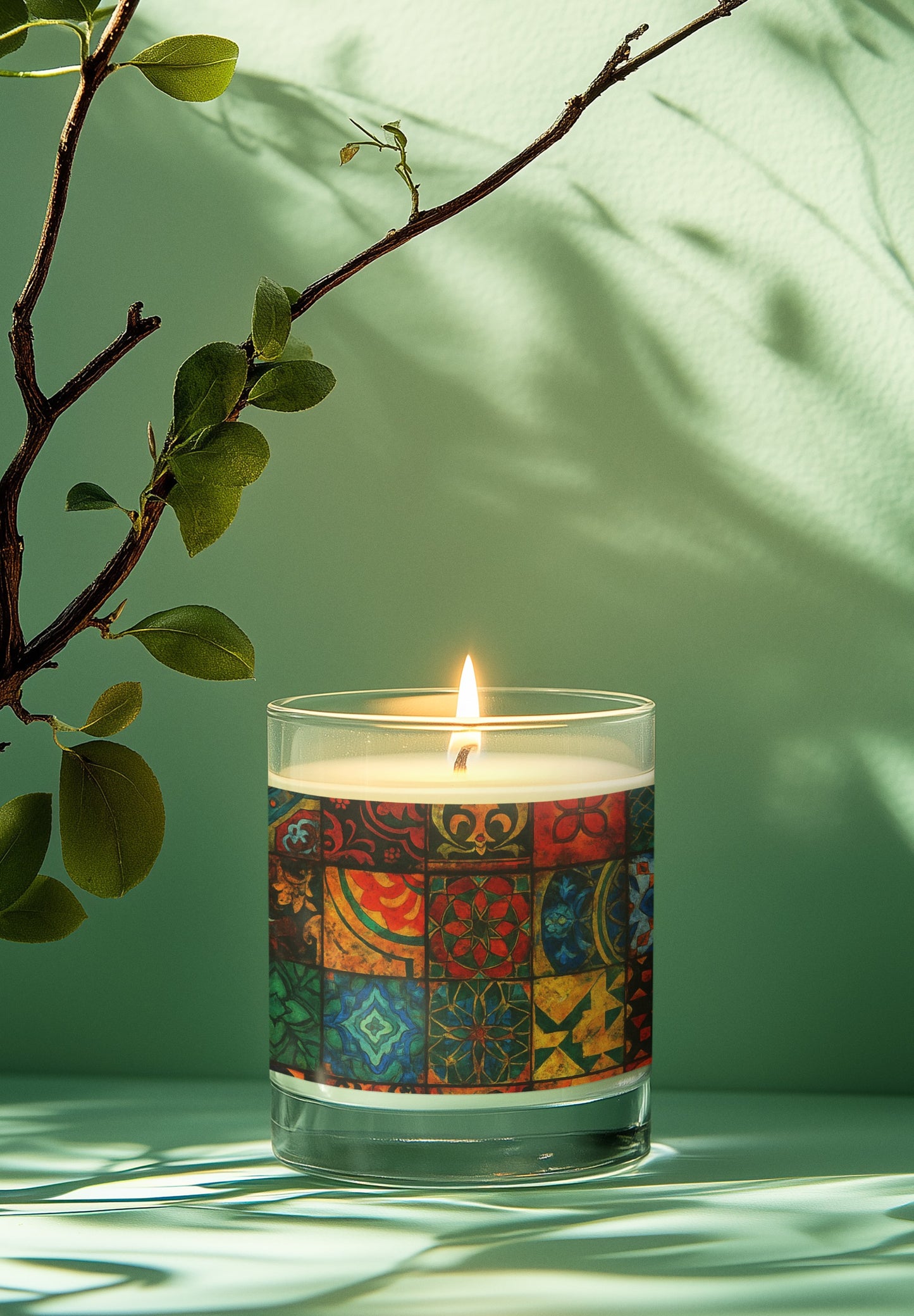 Vibrant Decorative Scented Candle - Perfect Gift for Home, Aromatherapy, Relaxation, Holidays, Celebrations, Home Decor