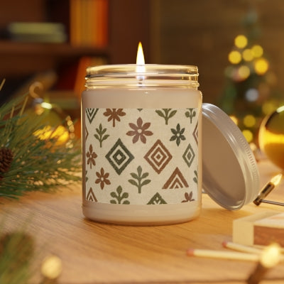 Natural Floral Scented Candle - Eco-Friendly, Aromatherapy Gift, Home Decor, Relaxation, Self-Care, Candle Lovers