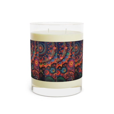 Colorful Aroma Candle - Bohemian Home Decor, Cozy Gift, Relaxation Candle, Meditation, Aromatherapy