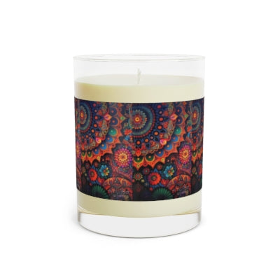 Colorful Aroma Candle - Bohemian Home Decor, Cozy Gift, Relaxation Candle, Meditation, Aromatherapy