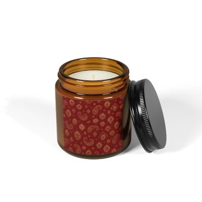 Cozy Scented Soy Candle, Relaxing Aromatherapy, Home Decor Gift, Birthday, Self-Care, Fall Vibes, Amber Jar Candle