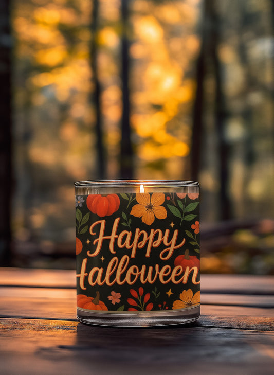 Halloween Scented Soy Candle | Fall Decor, Autumn Gift, Pumpkin Candle, Handmade Candle, Cozy Home Fragrance