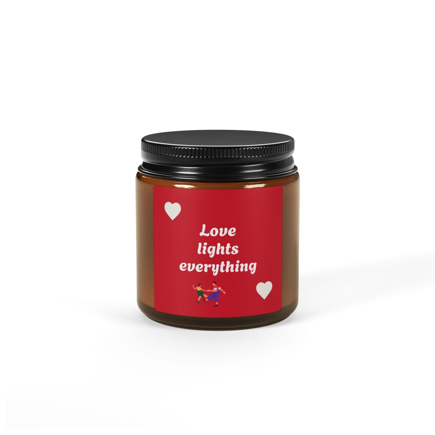 Scented Love Soy Candle, Romantic Gift, Home Decor, Valentine's Day, Aromatherapy
