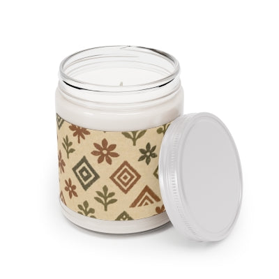 Natural Floral Scented Candle - Eco-Friendly, Aromatherapy Gift, Home Decor, Relaxation, Self-Care, Candle Lovers