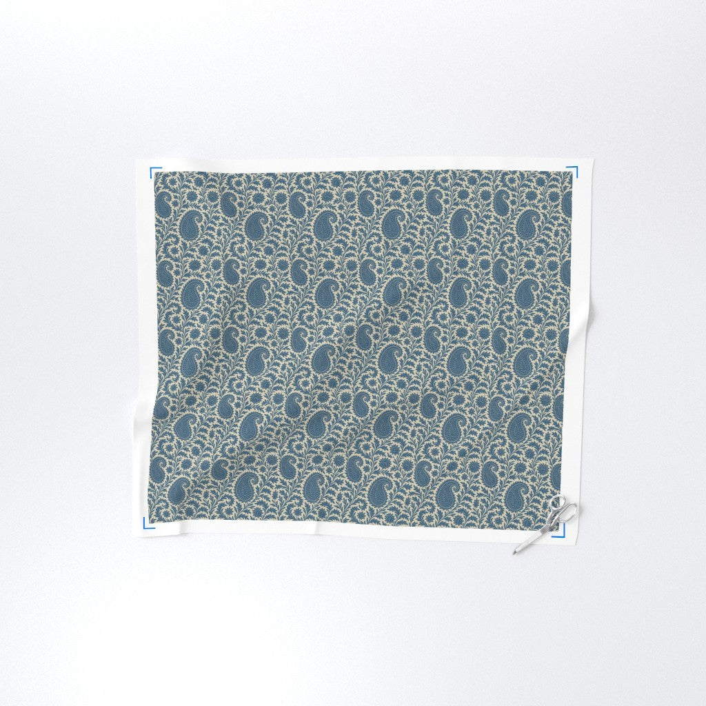 🌿 Classic Blue Paisley - Traditional Persian Inspired Pattern