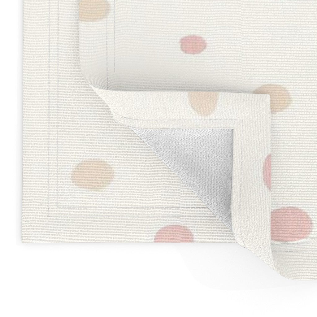 Placemat in Soft Sprinkle - dots - Minimal Pastel Pattern