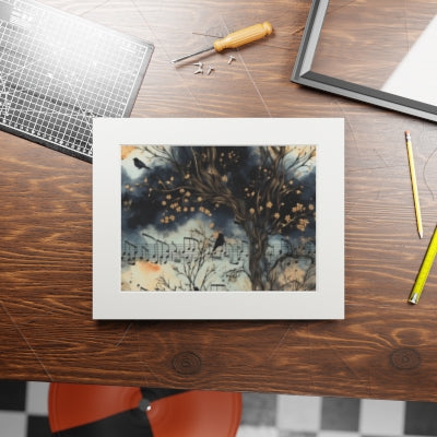 Elegant Fine Art Prints - Nature & Music Theme, Home Decor, Gift for Art Lovers, Wall Art, Unique Present for Any Occasion