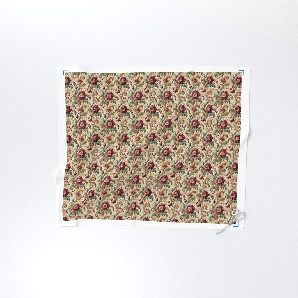 Elegant Vintage Floral Tapestry