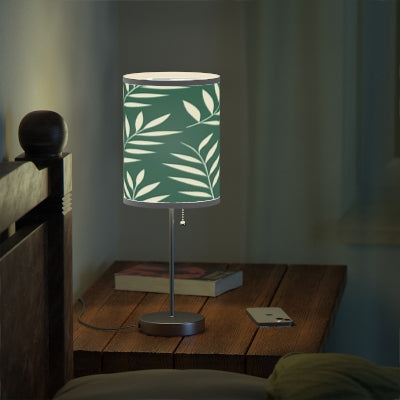 Leafy Table Lamp | Modern Tropical Light, Home Decor, Stylish Bedroom Accent, Gift for Nature Lovers, Living Room Lighting