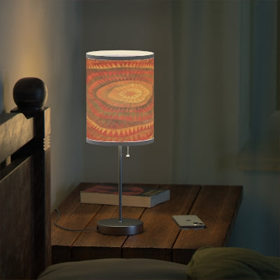 Bohemian Table Lamp, Vintage Home Decor, Cozy Lighting, Unique Gift, Bedroom Accent, Warm Ambiance