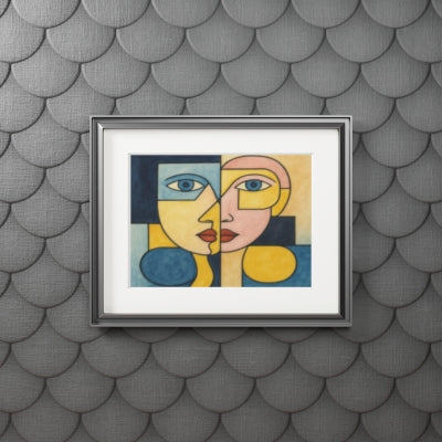 Modern Abstract Art Prints for Home Decor, Unique Gallery Wall Art, Passepartout Framed Prints, Gift for Art Lovers, Stylish Interior [...]