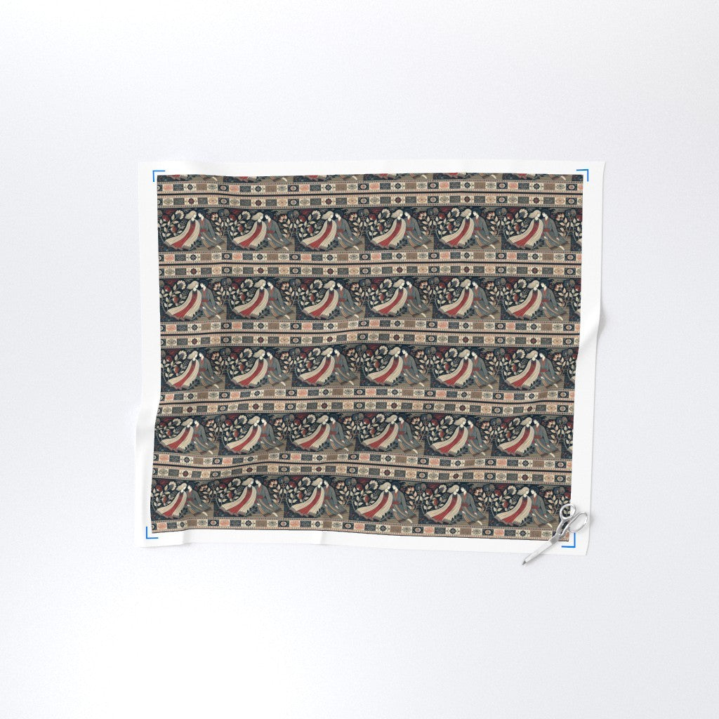 Fabric in Lovers in Persian Garden