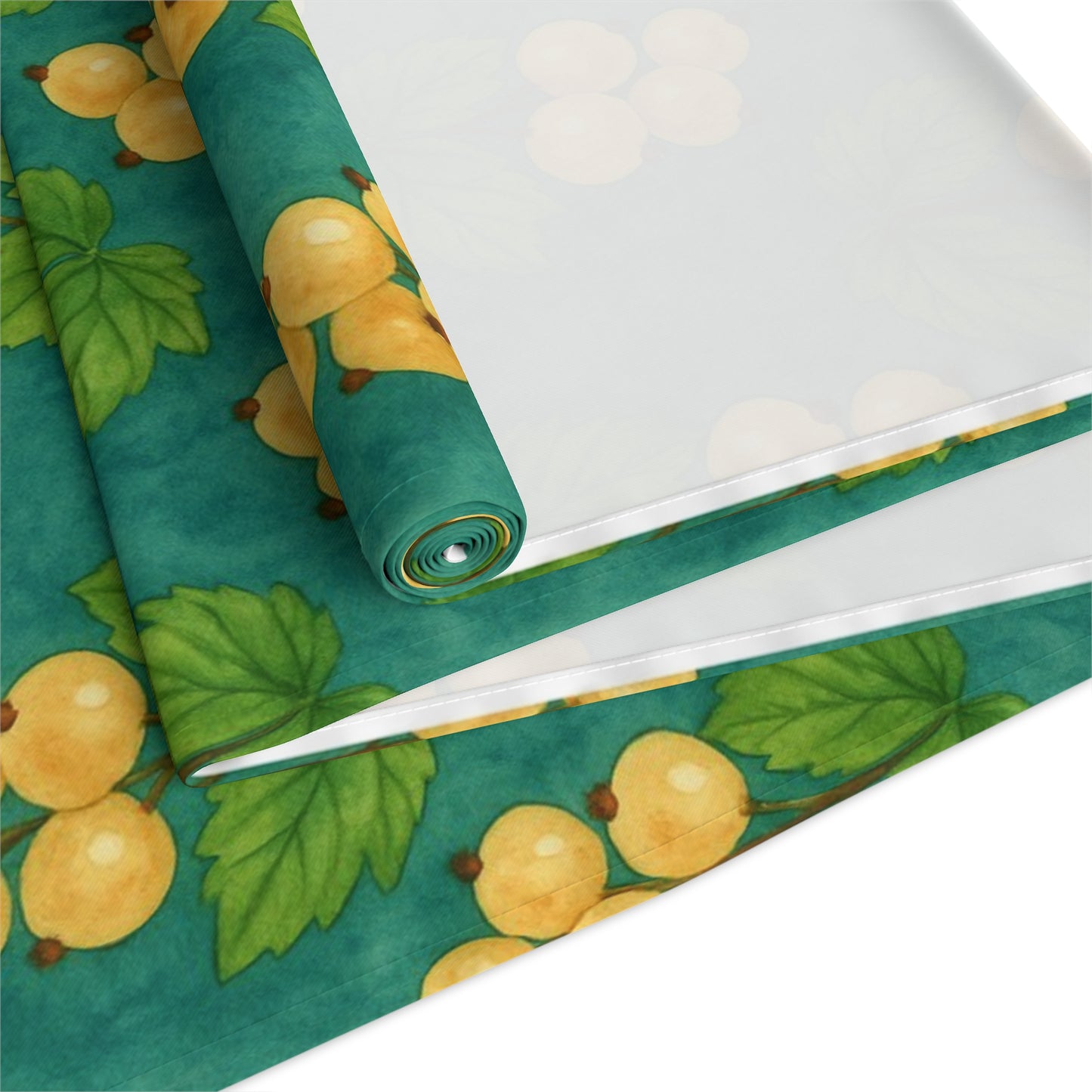 Vibrant Floral Table Runner, Cotton & Poly Decor, Spring Table Setting, Kitchen Home Decor, Wedding Hostess Gift, Summer Crafts