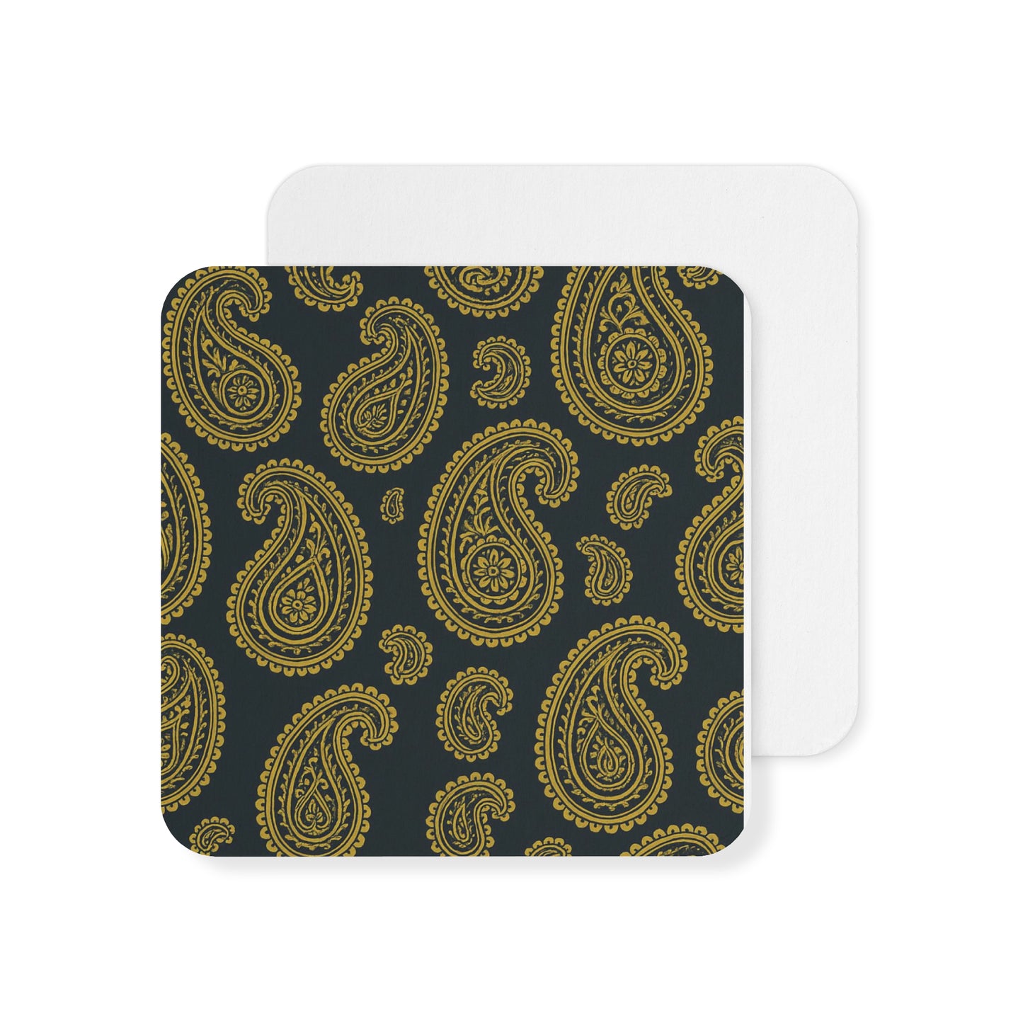 Elegant Paisley Coasters - Set of 50 or 100, Boho Drink Coasters, Rustic Decor, Home Bar Accessories, Housewarming Gift